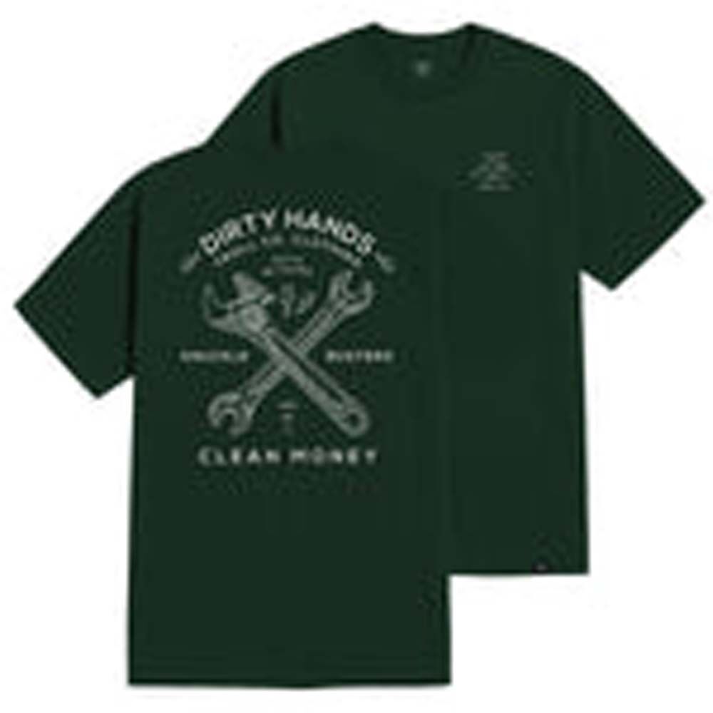 image of Men's DHCM Twisting Wrenches T-Shirt, Pine
