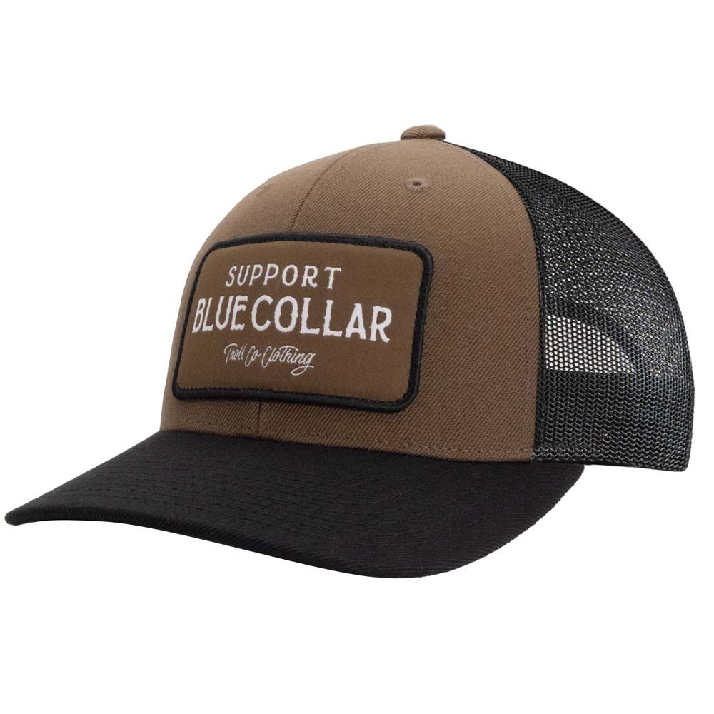 image of Men's SBC Barricade Curved Brim Tucker Hat, Coyote Brown