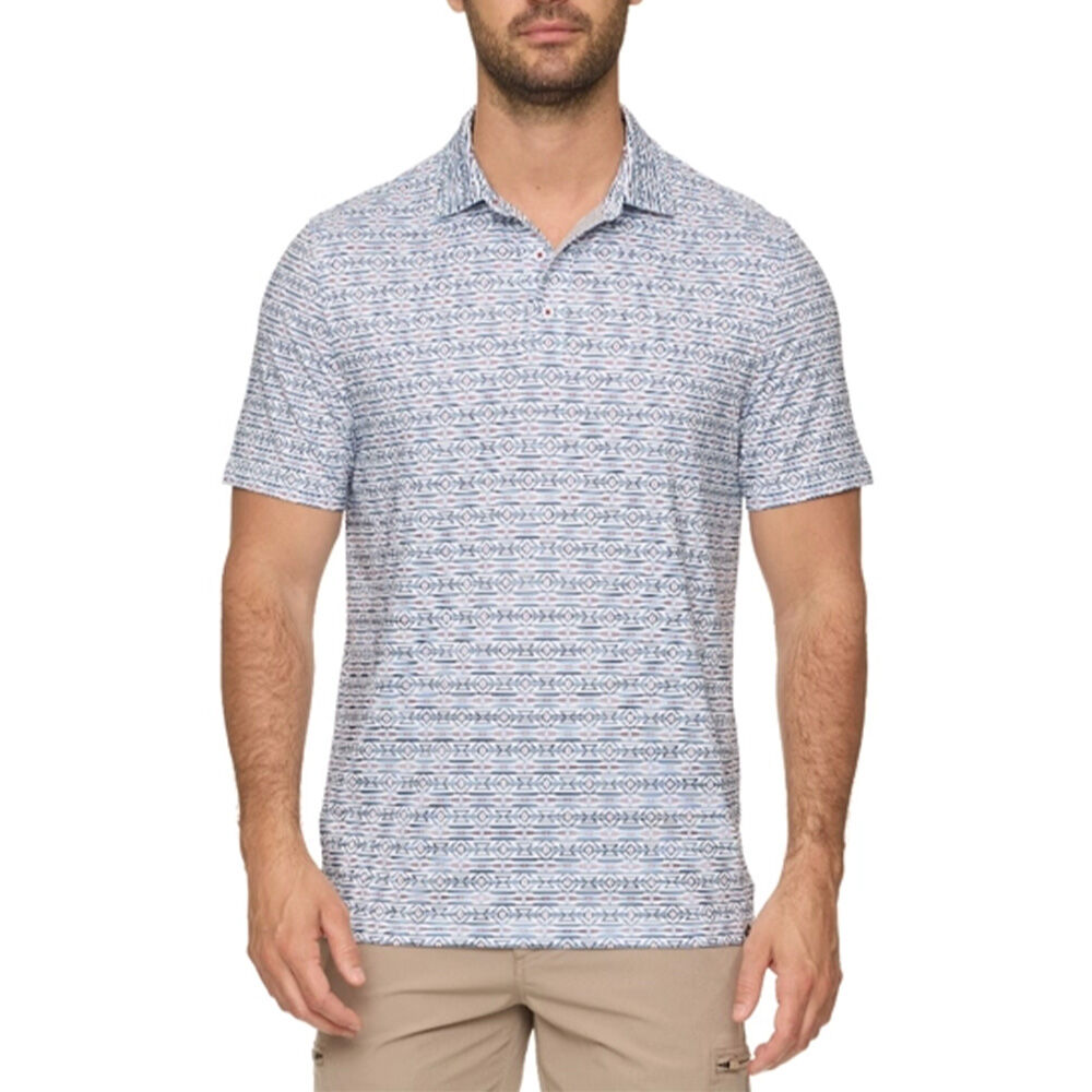 image of Men's Coleson Short Sleeve Western Polo Shirt