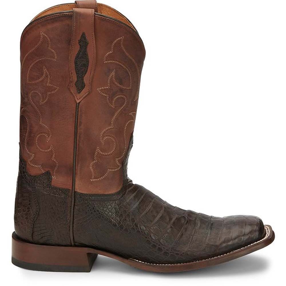image of Men's Canyon 11 in Caiman Belly Tail Western Boot