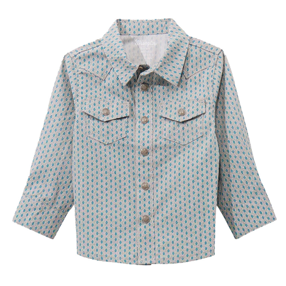 image of Infant/Toddler Boy's Western Long Sleeve Shirt
