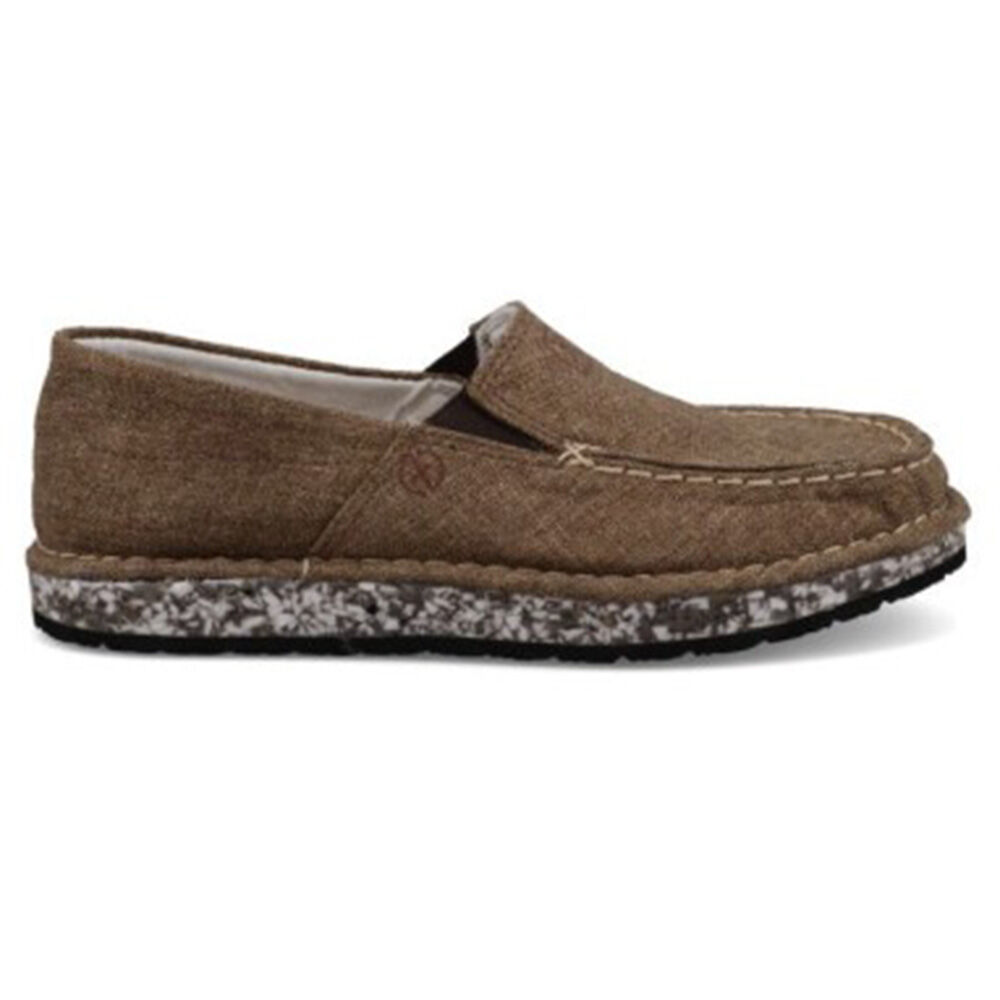 image of Women's Circular Project Moc Toe Boat Shoe- Dark Brown
