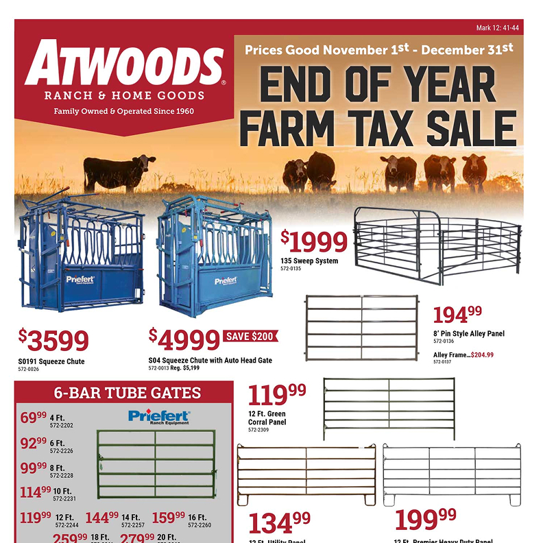 image of End of Year Tax Sale